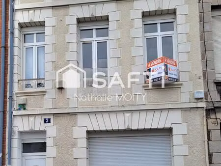 grande maison t5 en coeur de ville avec une grande terrasse de plus de 30m² et dependance 