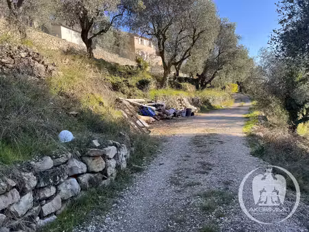 nice - l'abadie - terrain constructible - 1 518 m²