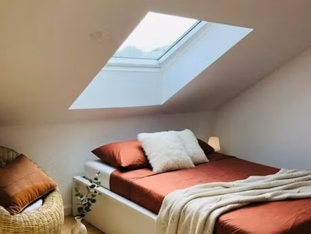 belle chambre meublée  sde  cuisine - nantes est