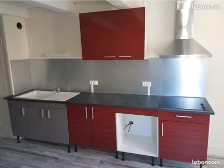 t2 plain-pied centre-ville de langogne