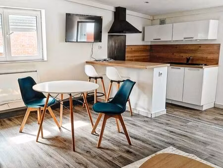 joli t1 meublé tout confort – louvroil  à 5 min de maubeuge centre