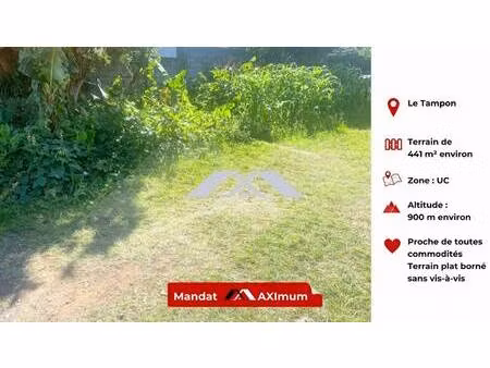 terrain constructible à vendre