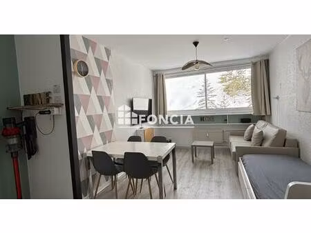 la foux d'allos  la croisette superbe emplacement pour ce spacieux studio entierement reno