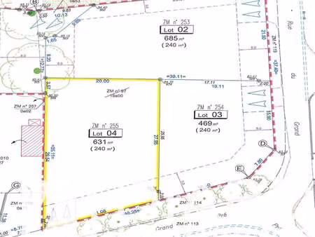 vente terrain à gennes-sur-seiche (35370) : à vendre / 631m² gennes-sur-seiche