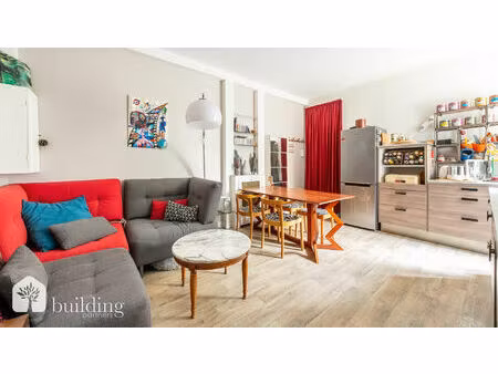 a vendre - bécon village - appartement 2 pièces de 38.65 m²
