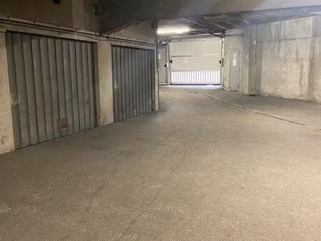 garage fermé