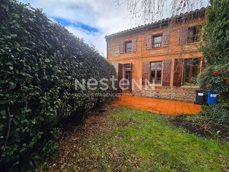 launaguet 31140 - maison t3 de 78.34 m2 en duplex dans une toulousaine avec jardin