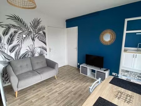 appartement très lumineux 31 m² sécurisé  meublé /parking/garage a vélos
