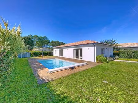 moliets villa neuve avec piscine à 2km de l'océan