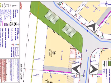 vente terrain à lamballe (22400) : à vendre / 768m² lamballe