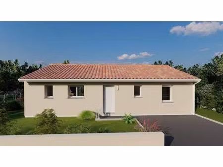 terrain avec maison neuve à vendre