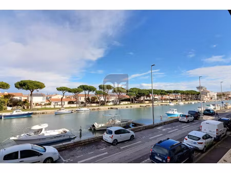 palavas-les-flots - vente appartement 2 pieces 30 m2 + 7m2 d