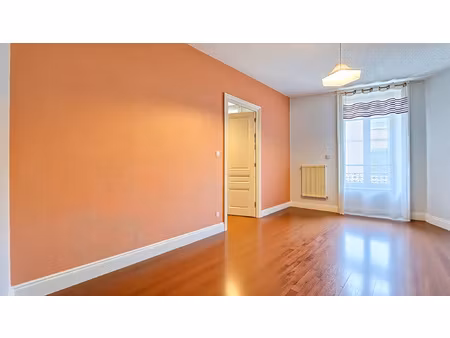 t2 44m2 cave - centre villefranche- encombré mais top