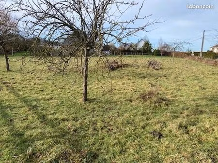 terrain constructible de 1000m² plat