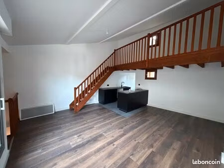t3 duplex avec terrasse - 81m2 - refait à neuf