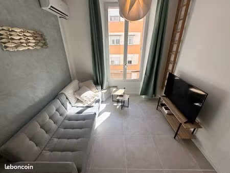 studio meublé neuf à 100m des plages loc à l’année ?️☀️