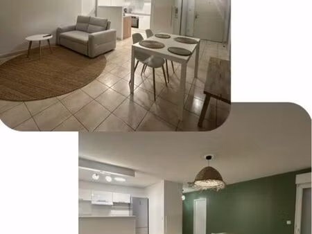 t3 meublé 64 m² avec balcon  ascenseur et parking sécurisé – angoulême