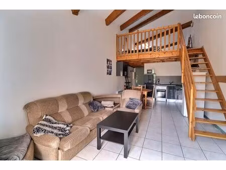 t1 duplex meublé- centre ville montbrison