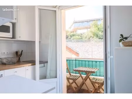 studio meublé 27 m² avec balcon – nice ouest (bd carlone)