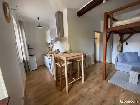 location studio meublé