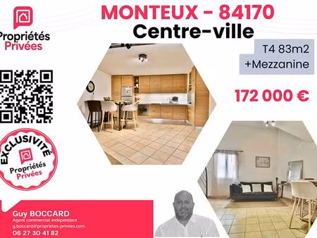 appartement monteux 4 pièce(s) 83.89 m2