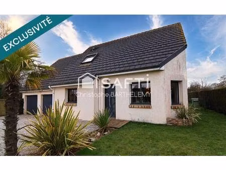 joli pavillon moderne de 112m2  3 chambres + bureau et 1lingerie. double garage.