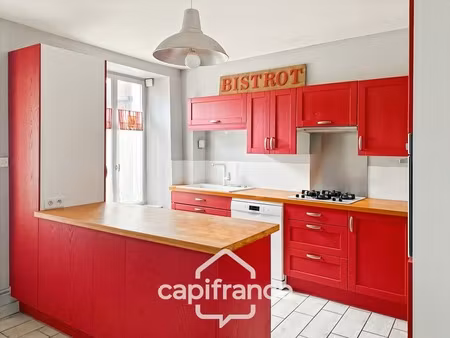 a gouvernes (77) - maison à vendre 6 pièces 163 m² environ - jardin - cour - véranda - gar