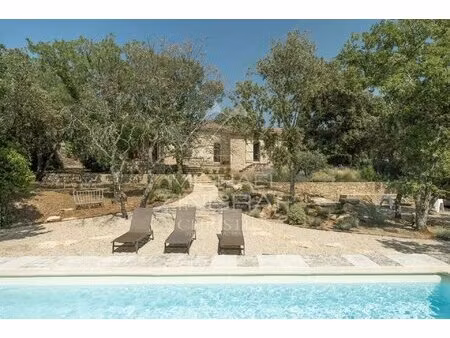 gordes - maison en pierre rénovée avec piscine proche du village - mzigo3466
