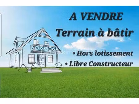 terrain à bâtir 1806 m2 à bray-saint-aignan – liberté totale pour construire la maison de 
