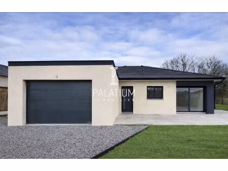 maison neuve de plain-pied  vue dégagée