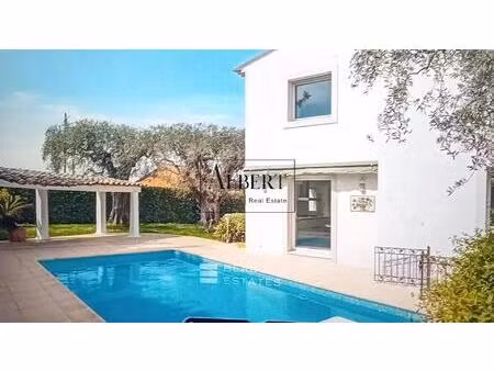 le cannet villa 6p piscine jardin garage vue mer