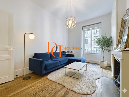 achat appartement 2 pièces 47m² villeurbanne 69100