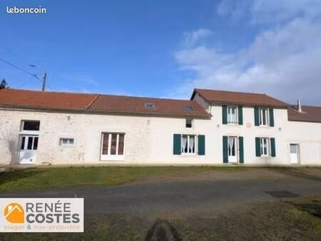 longère en viager 6 pièces 160 m²