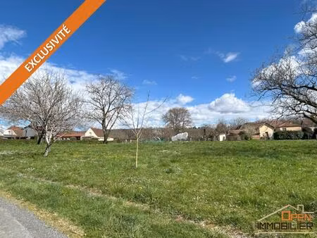 terrain à bâtir viabilisé 1 127m²