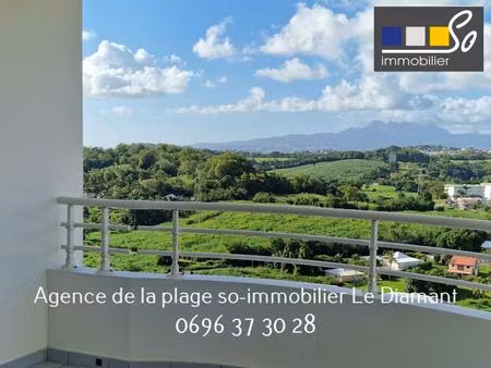 a louer bel appartement t2 vue mer et campagne ducos martinique
