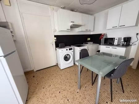 appartement rdc 45 m2 centre ville avrille