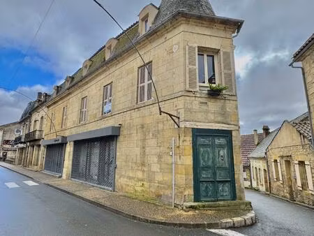 grande propriété en centre-ville  actuellement agencée en tro