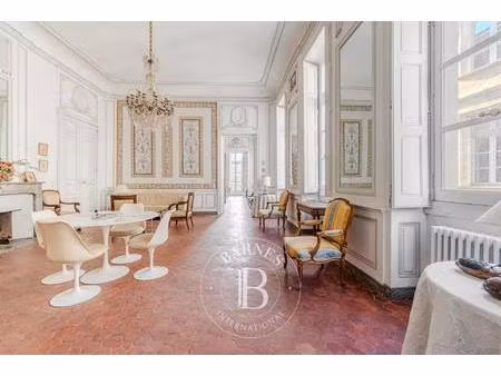 avignon – appartement d’exception dans hôtel particulier du 18ème siècle – 4 salons – 3...