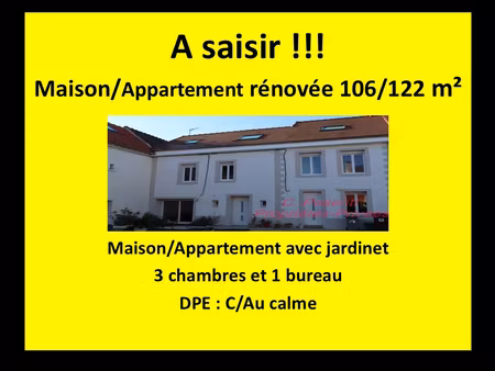 achat appartement 6 pièces 106m² guermantes 77600