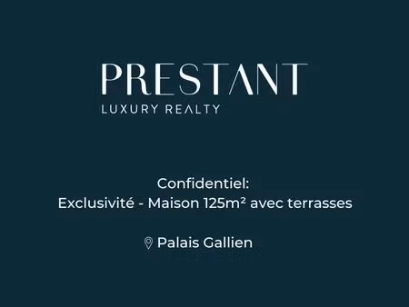 palais gallien maison 125m² terrasse