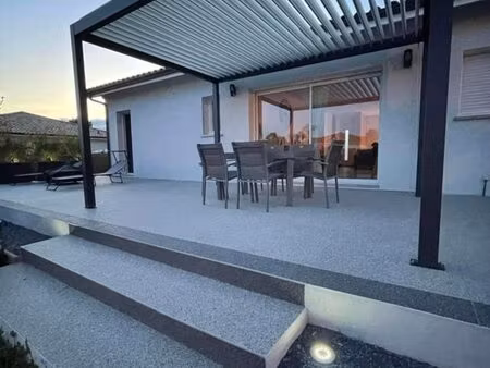 maison de 2019 - plain pied - 100m2 - local commercial - landes