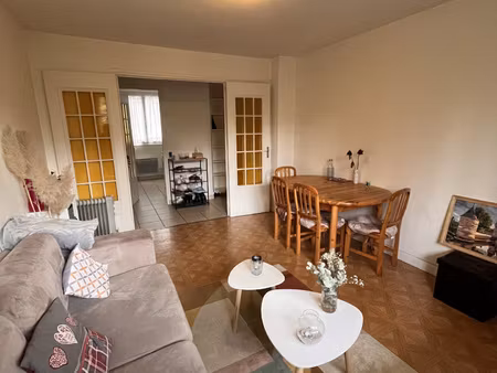 grenoble ile verte - t3 de 50 m2 en bon état