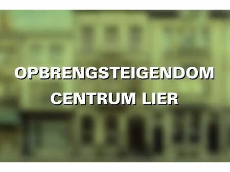 huis te koop in lier met 6 slaapkamers