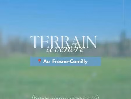 vente terrain au fresne-camilly (14480) : à vendre / 247m² le fresne-camilly