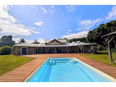 vente maison 5 pièces 150 m² à goyave (97128)  620 000 €