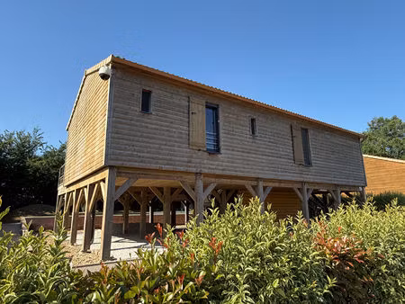 chalet sur pilotis- jardin