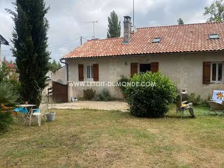 maison de 73m2 avec jardin à ribérac.
