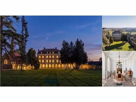 château à vendre avec jardin et 20 chambres   velm (rbv17242)