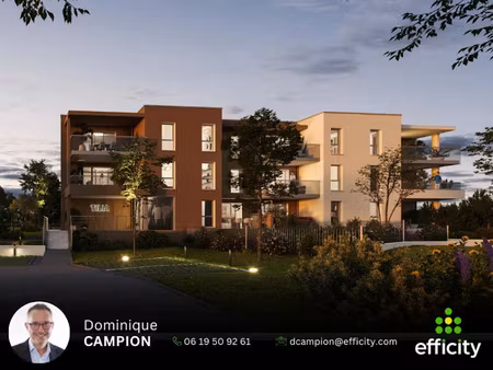 vente appartement 3 pièces 67.73 m² à domene (38420)  306 000 €