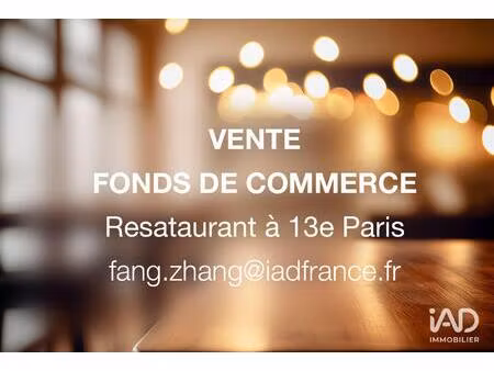 vente restaurant 50 m²